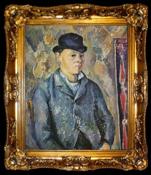 framed  Paul Cezanne Portrait of the Artist